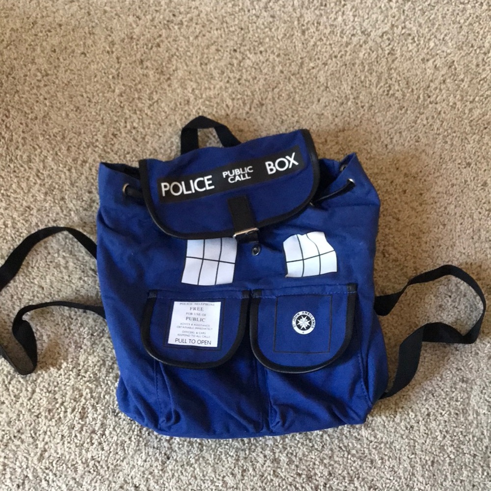 Doctor Who Tardis Backpack